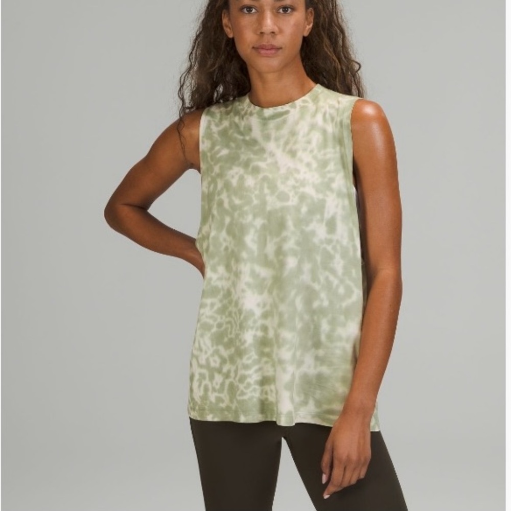 Lululemon All Yours Tank Tie Dye